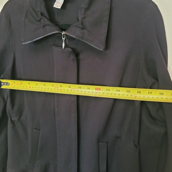 Classic Joseph Ribkoff black coat - Picture 5 of 9